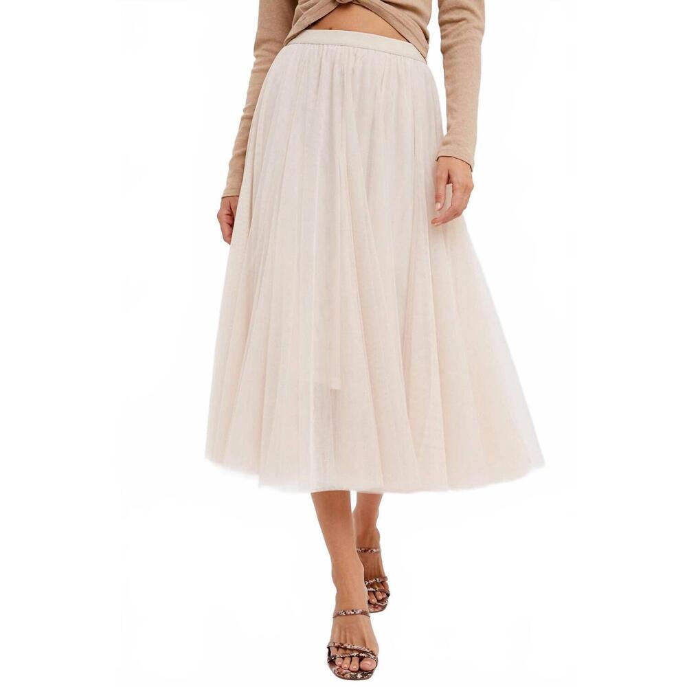 NEW BLUIVY kate skirt in ivory